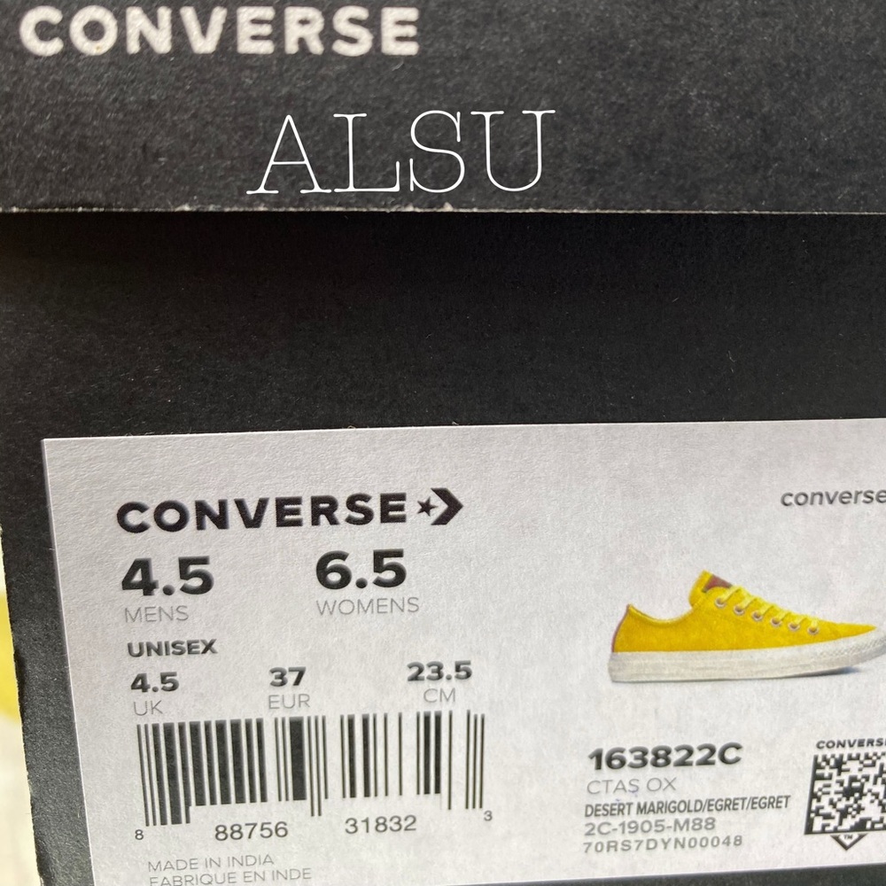 Converse Ctas Suede MariGold Low Top W AUTHENTIC - Picture 8 of 9